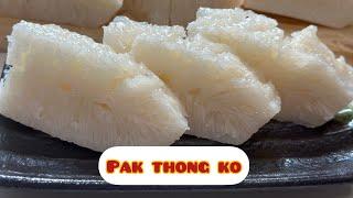 Kue apem  hongkong menul berserat || pak thong ko || steamed rice cake recipe