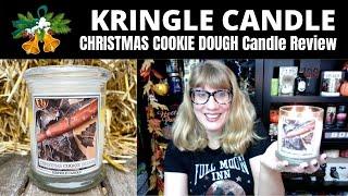 KRINGLE CANDLE CHRISTMAS COOKIE DOUGH Candle Review