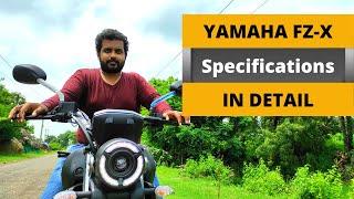 Yamaha FZ-X total specifications II NH MOTO  #yamaha #yamahafzx #fzx #telugutraveller