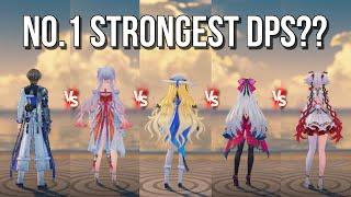 Can Phoebe Compete with The Strongest DPS?? Phoebe vs Carlotta vs Camellya vs Xiangli Yao vs Jinhsi!