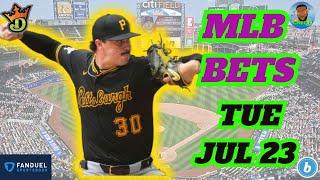 MLB Picks Today 7/23/2024 | FREE MLB Best Bets | CHEF D