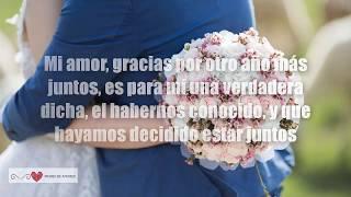 frases de ANIVERSARIO DE BODAS  para mi ESPOSO‍️‍   [FRASES DE AMORES] 