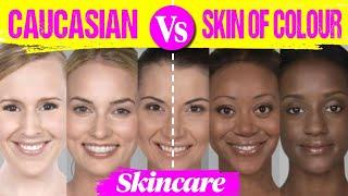 Skincare for white vs brown/ black skin | Dr Vanita Rattan