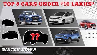 Top 8 Best Budget Cars Under 10 LakhBest Cars Under 10 lakhs In India 2024