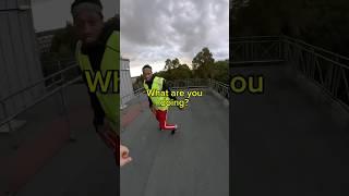 Rooftop security escape #parkour #pov #adammarr