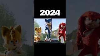 Evolution Of Sonic, Tails, And Knuckles #shorts #evolution