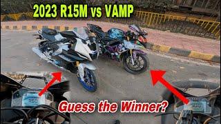 2023 YAMAHA R15M vs R15M Monster Edition (VAMP) | Top Speed Test & Price Comparison On Demand