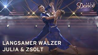 Der Langsame Walzer von Julia und Zsolt  | Show 1 | Let's Dance 2023