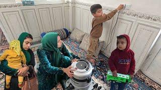 Buying a vacuum cleaner took the Tayyiba family one step further in technology.