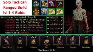 Baldur's Gate 3 - Solo Tactican Ranged Build | Best Start Guide + Death Shepherds Fight