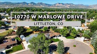 HD Drone Flyover of 10770 W Marlowe Dr   Littleton