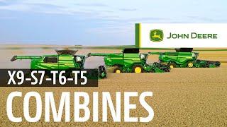 Explore our complete John Deere Combine FAMILY RANGE IN ACTION!