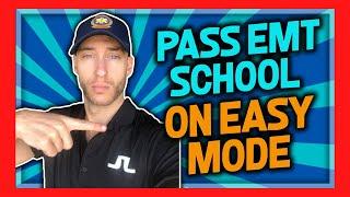 EMT School: How To Pass EMT School On Easy Mode (STEP BY STEP METHOD)