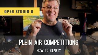 Plein Air Competition - How to Start. Learn oil painting with Vlad Duchev