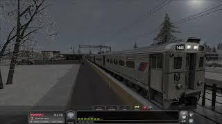 02. The Holiday Arrow - Morristown Line - GE Arrow III NJ Transit - Train Simulator Classic