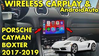 Wireless CarPlay and AndroidAuto in Porsche Boxter/Cayman 2017, 2018 and 2019 model years