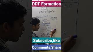 DDT Formation #shorts #viral #short #shortvideo #shortsvideo #chemistry #chemistrypadhlo