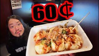 I Found Japan’s Cheapest Street Food Takoyaki