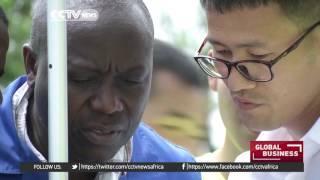 60-year-old Ugandan carpenter sharpens skills in China