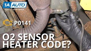 Check Engine Light? O2 Sensor Heater Circuit Malfunction - Code P0141