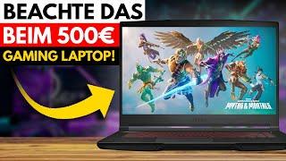 Ist das der bester Gaming Laptop unter 500€? Lenovo 7331 vs MSI Thin GF63