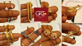 GRT Baby Bangle & Bracelet Collections with Grams/ Gold Bangle