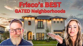 INSANE Gated Neighborhoods in Frisco TX [Dallas TX BEST Suburb] Part 1, Frisco TX