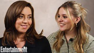 Aubrey Plaza Gives Acting Advice to Maisy Stella | Entertainment Weekly