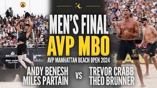 Benesh/Partain vs Tr.Crabb/Brunner | FINALS AVP Manhattan Beach Open 2024