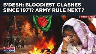 Bangladesh Burning: Bloodiest Protests Since 1971? Army Takes Over As Hasina Resigns, Leaves Dhaka?