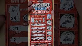 JUMBO BUCKS SINGLE SCRATCH MATCH PA LOTTERY $10 SCRATCH OFF TICKET WINNER #lottery ##SCRATCH #WINNER