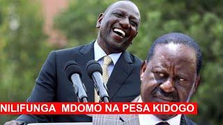 KIMEUMANA! Listen how president Ruto exposed how much he paid Raila to work with him!!