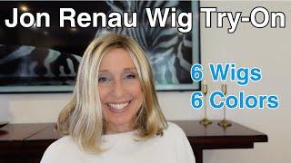 Jon Renau Wig Try-On | 6 Styles | 6 Colors