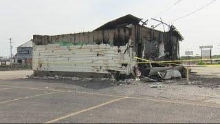 Gas line break causes garage to explode, catch fire in Mountain Grove