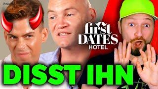 UNANGENEHMSTES Date ESKALIERT: Beleidigt ihn MIES! First Dates Hotel Folge 8