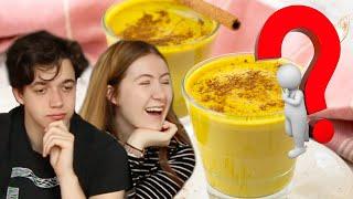 Turmeric Lattes - Jessi and Will Drinks