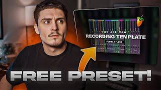 the BEST recording template for FL Studio.... AND IT'S FREE!?