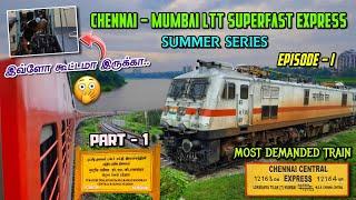  MUMBAI EXPRESS TRAVEL Vlog !! Full UR Passenger !! Part 1 !! summer series !! Explore With Maddy