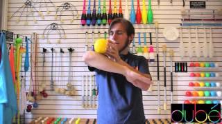 Kyle Johnson teaches contact juggling: The Elbow Stall