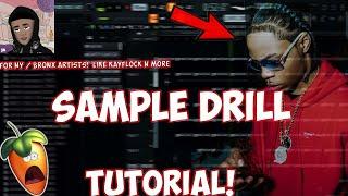 How to make NY Sample drill beats Tutorial *For Kayflock Blovee and more*