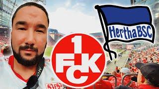 WAS FÜR EIN SPIEL AUFM BETZE  1. FC Kaiserslautern vs Hertha BSC | Stadionvlog ️