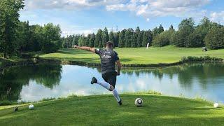 FOOTGOLF - INCREDIBLE HOLE IN ONE