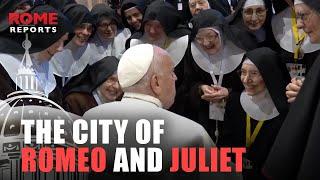 VERONA | How the Pope was welcomed in the city of Romeo and Juliet