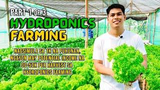 NAGSIMULA SA 1K NA PUHUNAN, NGAYON MAY POTENTIAL INCOME NA 30-50K PER HARVEST SA HYDROPONICS FARMING