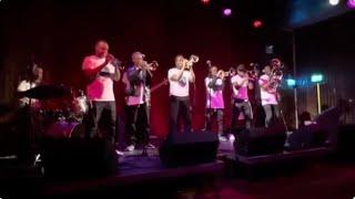 Hypnotic Brass Ensemble live at the Sugar Club