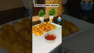 Twisted samosa Fries recipe #shorts #recipe#samosa