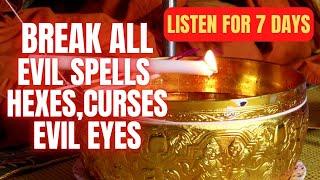 Powerful Mantra to Break All Spells, Hexes and Curses | Listen to sleep for 7 days.