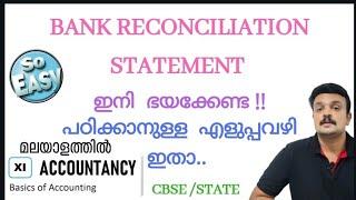 #BRS #Bank Reconciliation Statement #Malayalam