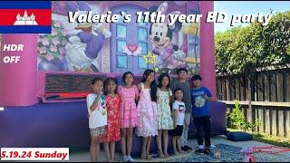 Nika - Valerie's 11th year BD party