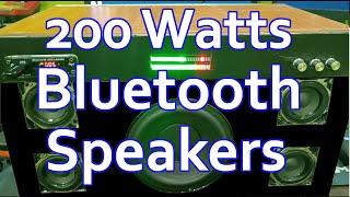 DIY Bluetooth speakers 200W
